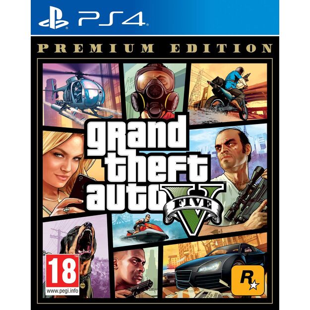 Grand Theft Auto V (GTA 5) Premium Edition (ES/Multi in Game)
      
        - PlayStation 4