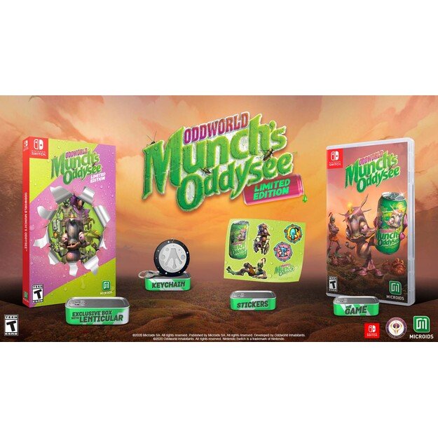 Oddworld Munch Odyssey (Limited Edition)
      
        - Nintendo Switch