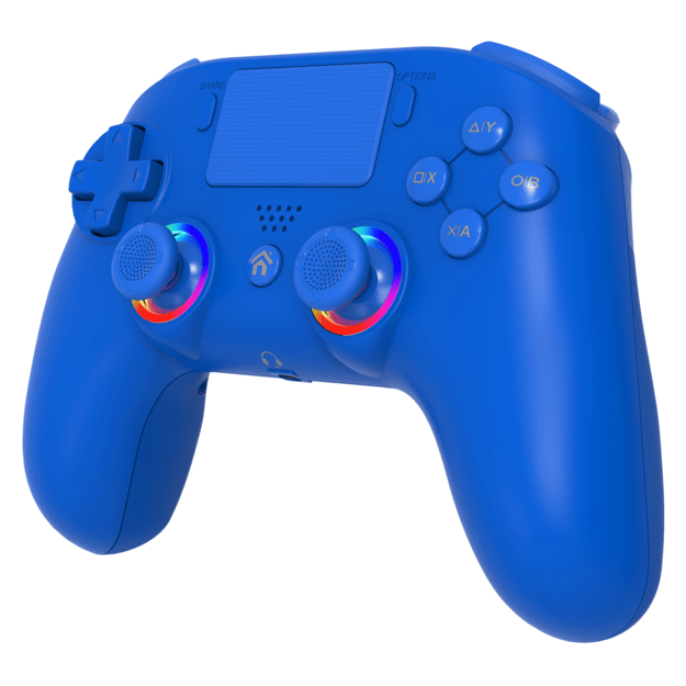 Subsonic Wireless Led Controller PS4 Blue - PS4/Pc