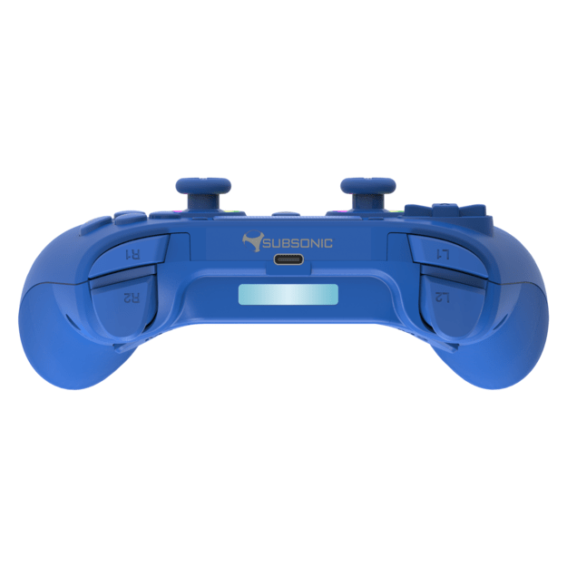 Subsonic Wireless Led Controller PS4 Blue - PS4/Pc