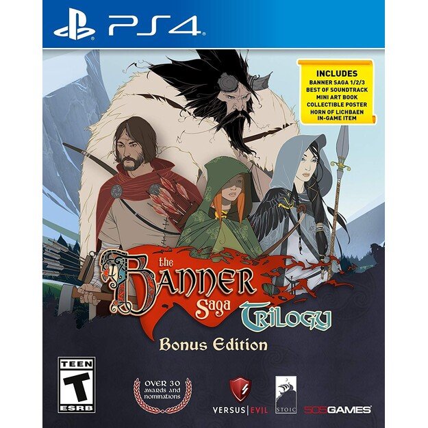 The Banner Saga Trilogy Bonus Edition (Import)

  - PlayStation 4