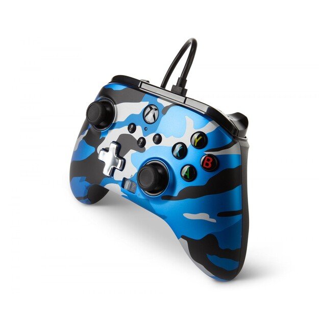 PowerA Enhanced Wired Controller For Xbox Series X - S - Blue Camo