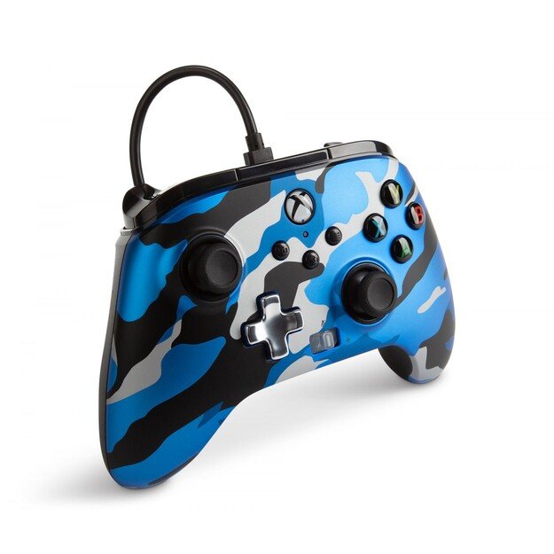 PowerA Enhanced Wired Controller For Xbox Series X - S - Blue Camo