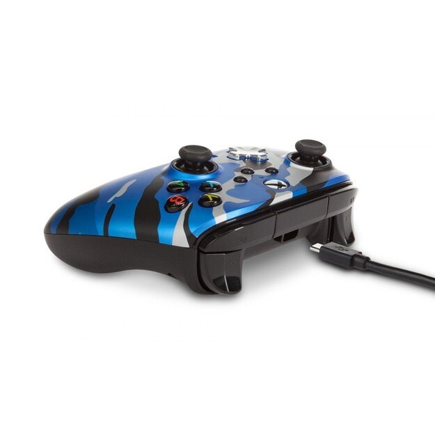 PowerA Enhanced Wired Controller For Xbox Series X - S - Blue Camo