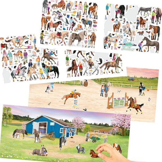 Trend - Create Your Happy Horses Colouring Book (413586)