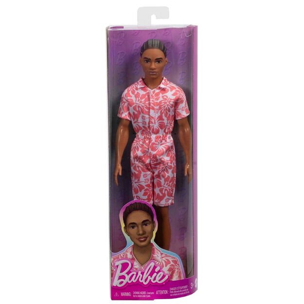 Barbie - Fashionista Ken Printed Boiler Suit - (960-2506)