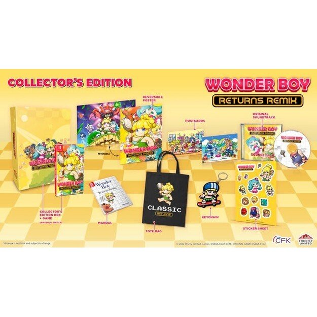 Wonder Boy Returns Remix Collectors Edition - (Strictly Limited Games)
      
        - Nintendo Switch