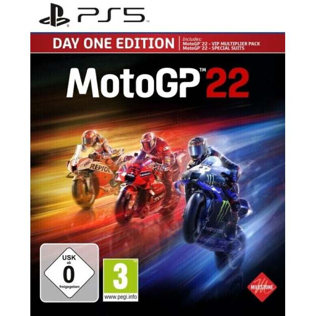 MotoGP 22 (Day 1 Edition) (DE/Multi in game)
      
        - PlayStation 5