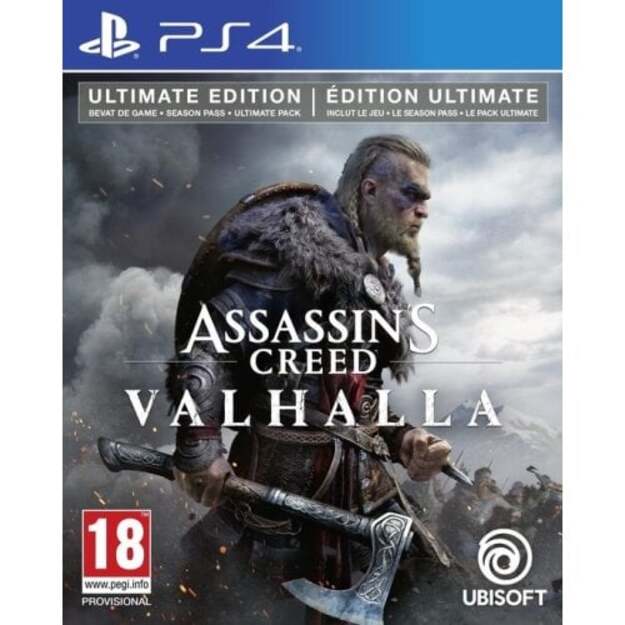 Assassins Creed Valhalla (Ultimate Edition)
      
        - PlayStation 4