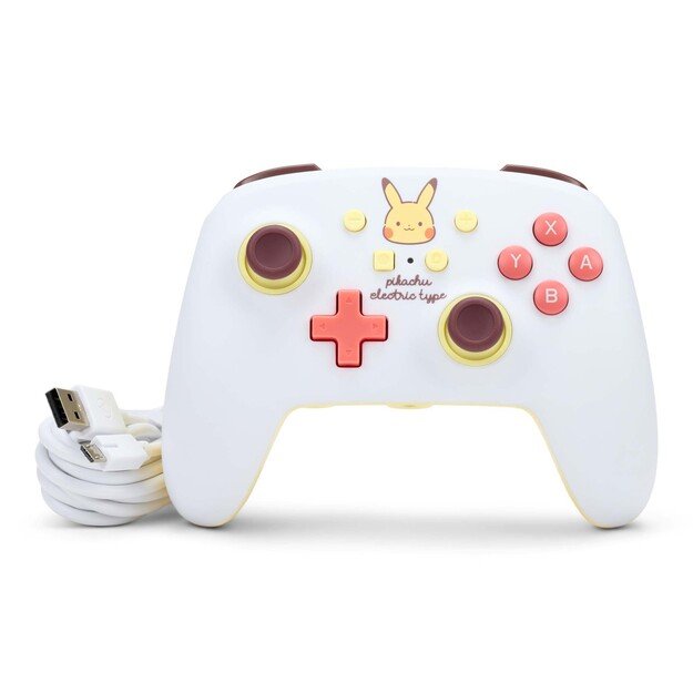 PowerA Enhanced Wired Controller for Nintendo Switch - Pikachu Electric Type