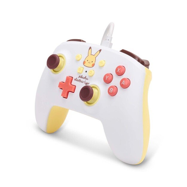 PowerA Enhanced Wired Controller for Nintendo Switch - Pikachu Electric Type