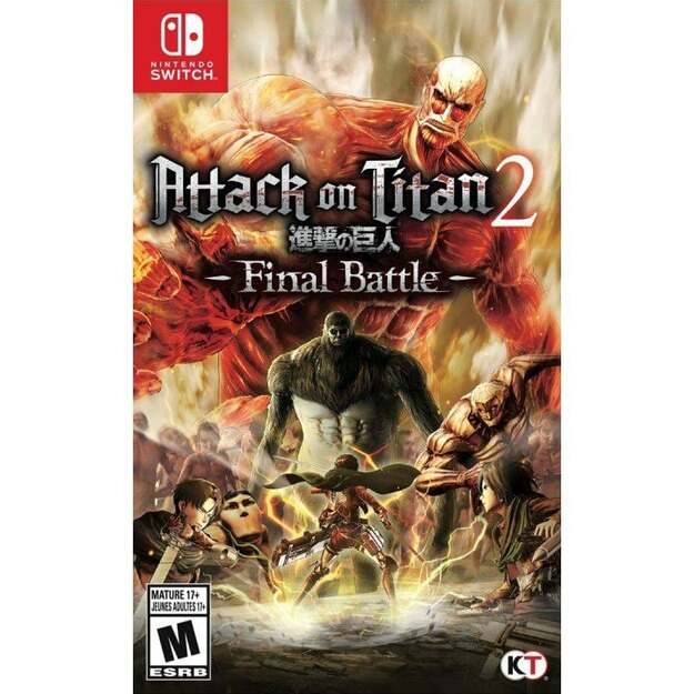 Attack on Titan 2: Final Battle (Import)
      
        - Nintendo Switch