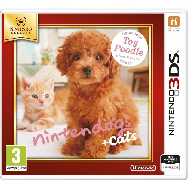 Nintendogs and Cats 3D: Toy Poodle (Select)
      
        - Nintendo 3DS