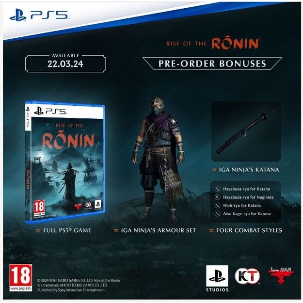 Rise of the Ronin (Nordic)
      
        - PlayStation 5