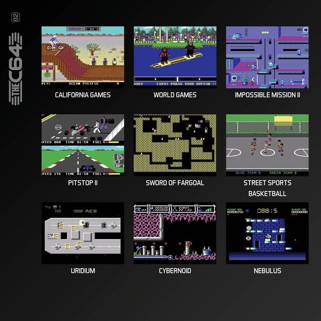 EVERCADE C64 Collection 2
      
        - BLAZE TAB Plus