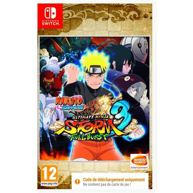 Naruto Ultimate Ninja Storm 3 Full Burst (Code in a Box) (GB)
      
        - Nintendo Switch