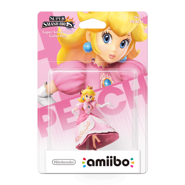 Nintendo Amiibo Figurine Peach