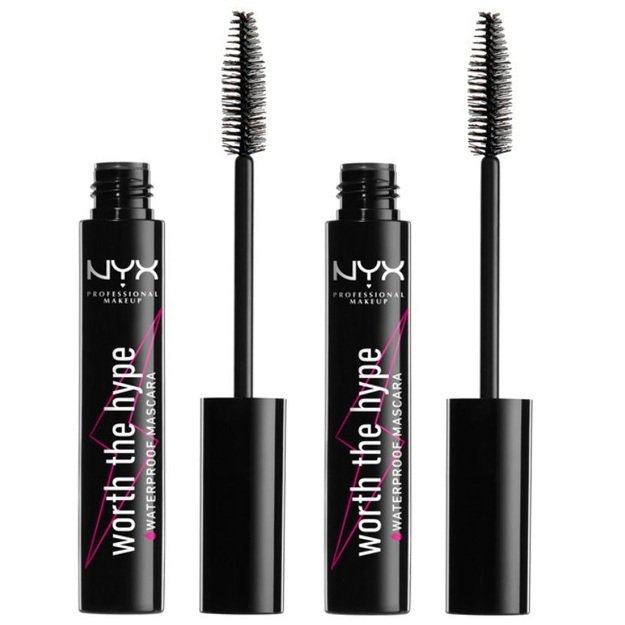 NYX Professional 466 - Worth the Hype Mascara - 2x Black Waterproof