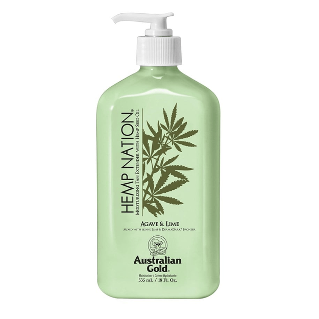 Australian Gold - Hemp Nation Agave & Lime Tan Extender Body Lotion 535 ml