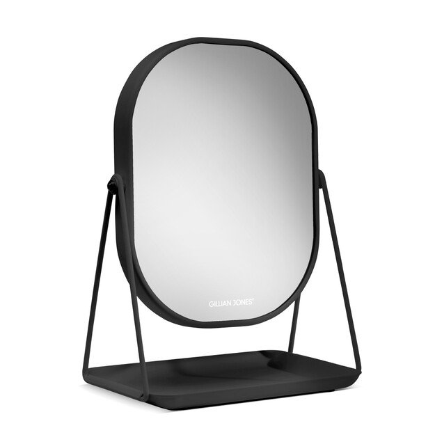 Gillian Jones - Table Mirror With Tray Black