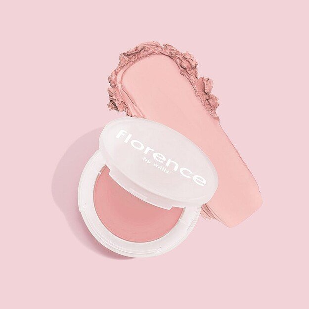 Florence by Mills - Cheek Me Later Cream Blush Shy Shi Light Peachy Pink