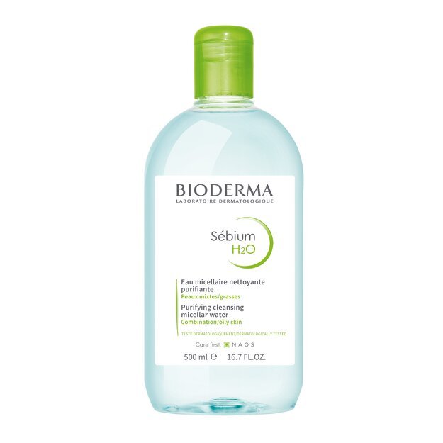 Bioderma - Sebium H2O Purifying Cleansing Micellar Solution 500ml