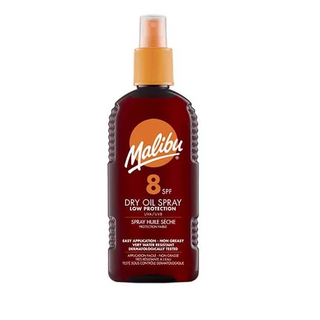 Malibu - Dry Oil Spray SPF 8 200 ml