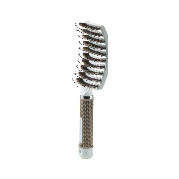 Yuaia Haircare - Curved Paddle Brush White