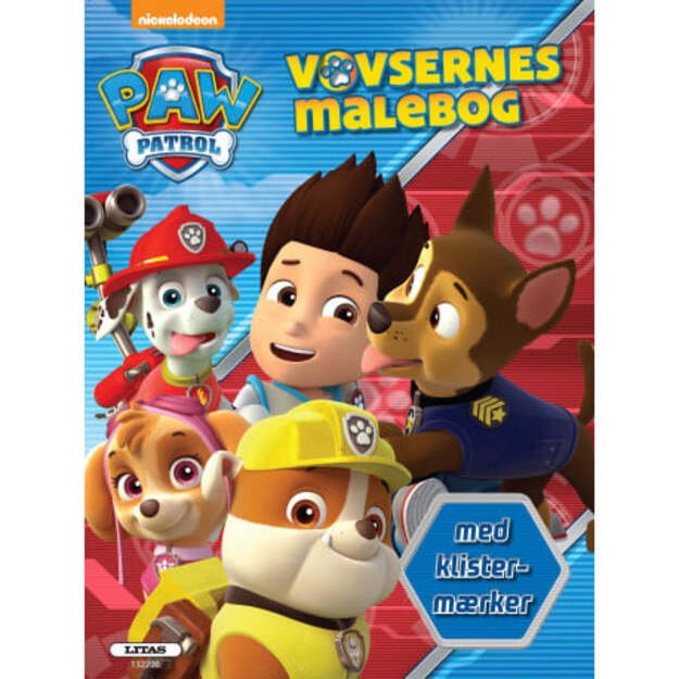 Carlsen - Coloring book with stickers - Paw Patrol