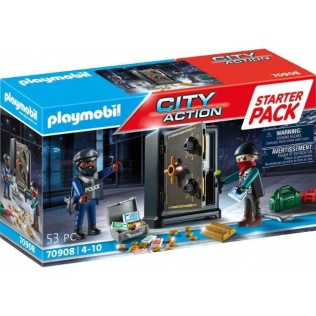 Playmobil - Starter Pack Bank Robbery (70908)