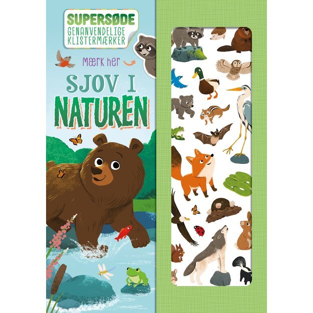 Legind - Super sweet Reuseable Stickers - Fun in Nature