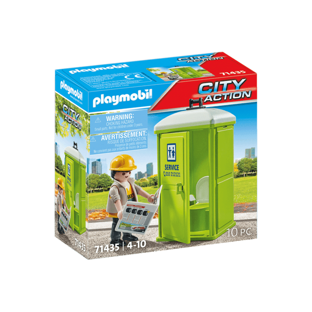 Playmobil - Mobile toilet (71435)