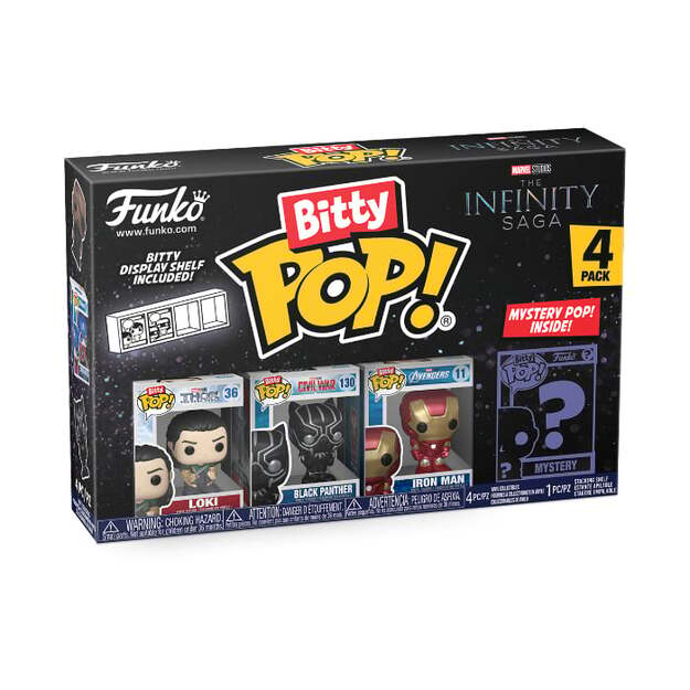 Funko! Bitty POP 4PK Marvel Series 4 (71506)