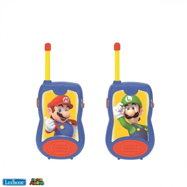 Lexibook - Super Mario - Walkie Talkie (120 m) (20217)