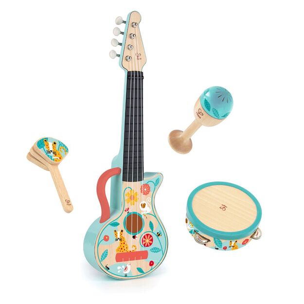 Hape - 4 In 1 Percussion Set (87-0638)