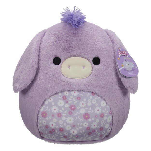 Squishmallows - 30 cm P18 Fuzz A Mallows Plush - Delzi Donkey (1885503)