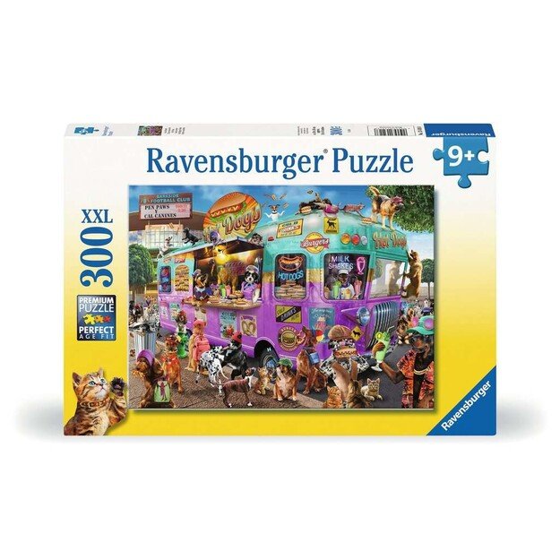 Ravensburger - Puzzle Hot Diggity Dogs 300p