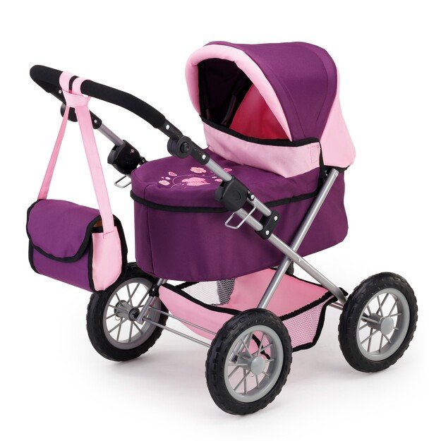 Bayer - Dolls Pram - Trendy - Plum (13057AA)