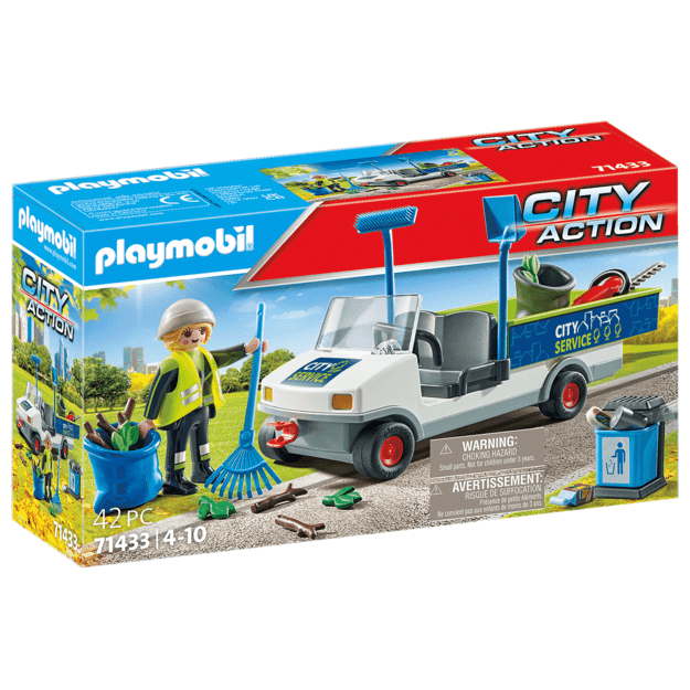 Playmobil - Electric street cleaning (71433)