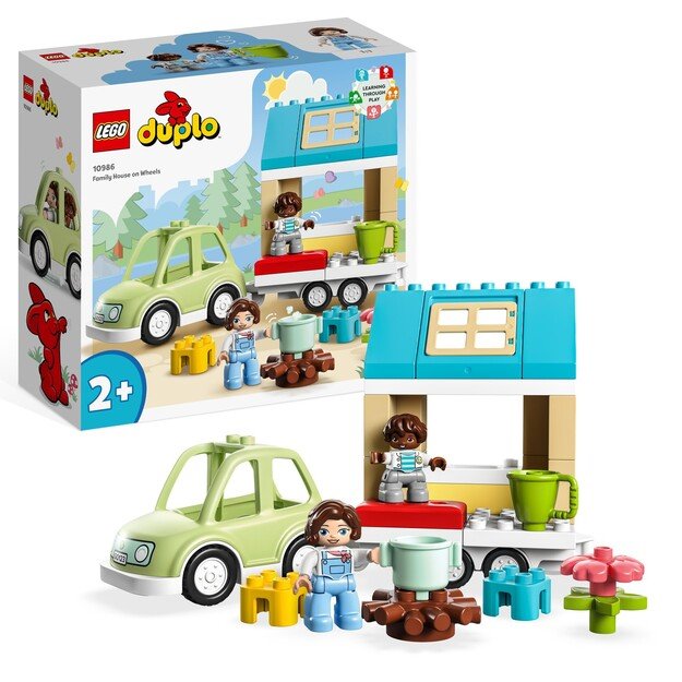 LEGO DUPLO - Family House on Wheels (10986)