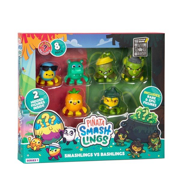 Pinata Smashlings - Smashlings vs. Bashlings 8 pack deluxe box (2065SL)