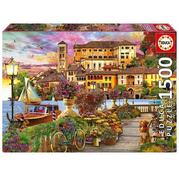 Educa - 1500 pcs - Italian Promenade puzzle (80-19562)