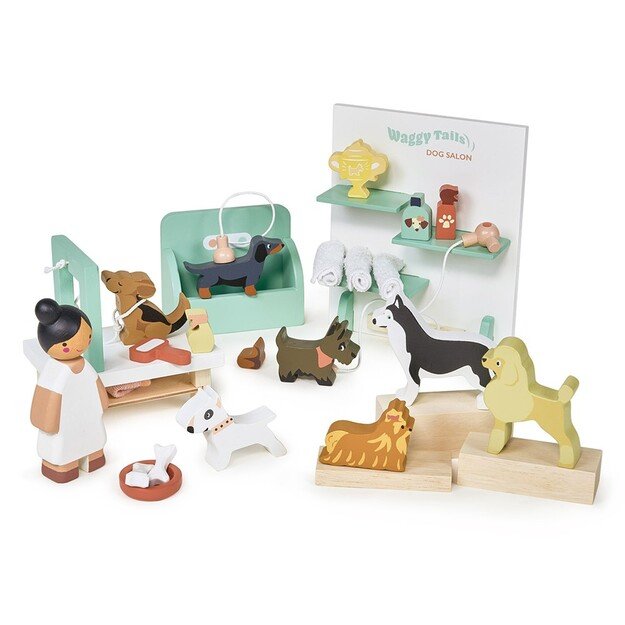 Tender Leaf - Dollhouse Set - Waggy Tails Dog Salon - (TL8168)