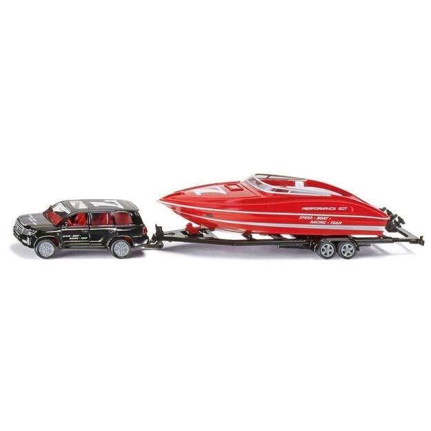 Siku - 1:55 Car With Motorboat (313-2543)