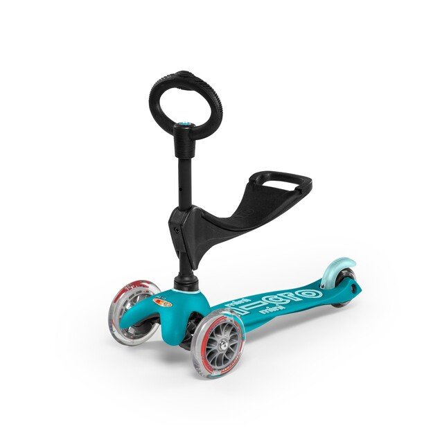 Micro - Mini 3-in-1 Deluxe Scooter - Aqua (MMD011)