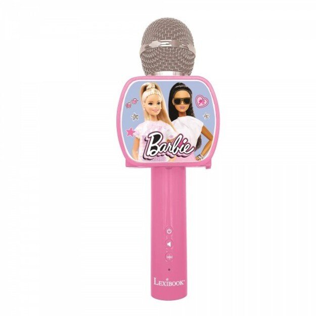 Lexibook - Barbie - Bluetooth Karaoke Microphone (MIC240BB)