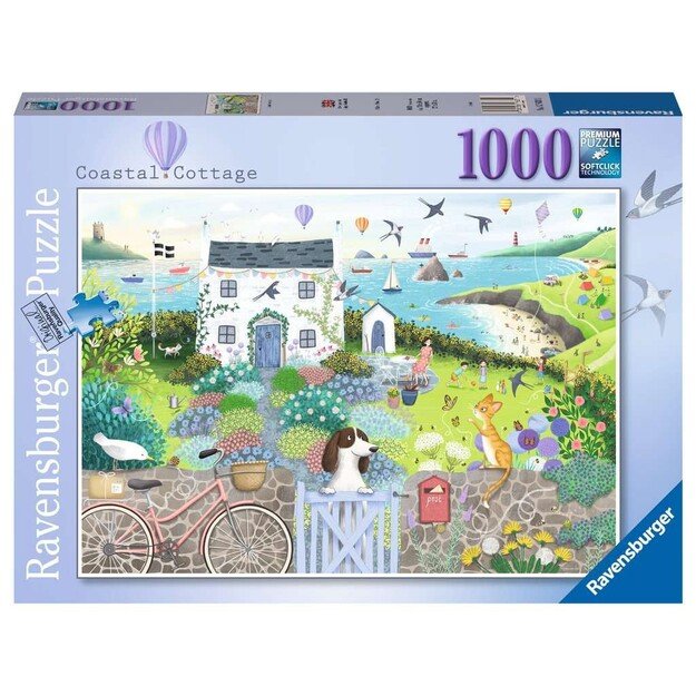 Ravensburger - Puzzle Coastal Cottage 1000p