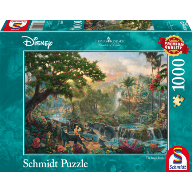 Schmidt - Thomas Kinkade: Disney - The Jungle Book (1000 pieces) (SCH4732)