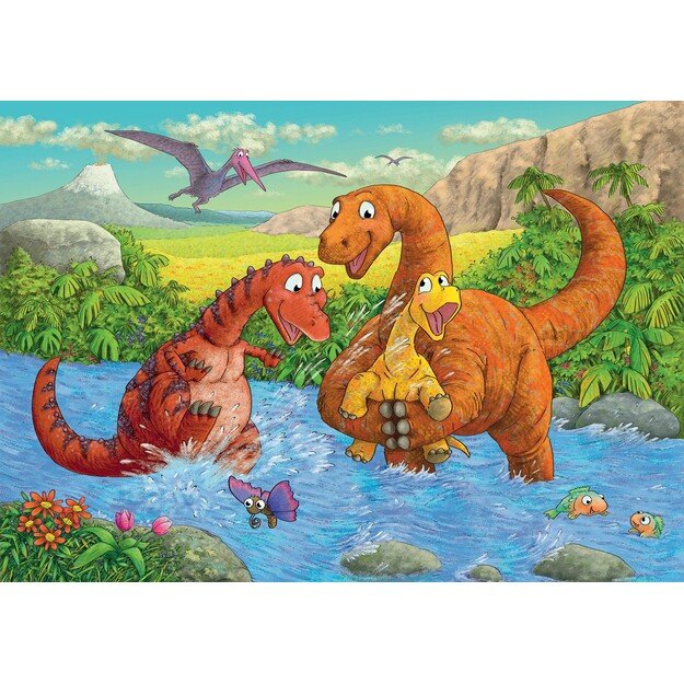 Ravensburger - Dinosaurs At Play 2x24p - 05030