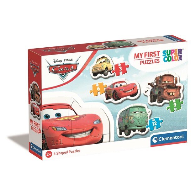 Clementoni - My first puzzle 3-6-9-12 pcs - Disney Cars (20804)